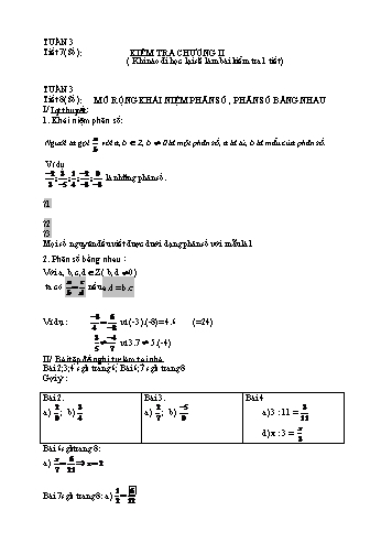 Giáo án Toán Lớp 6 - Tuần 3